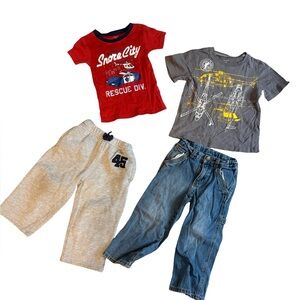 Carter's Red and Gray Graphic T-Shirts